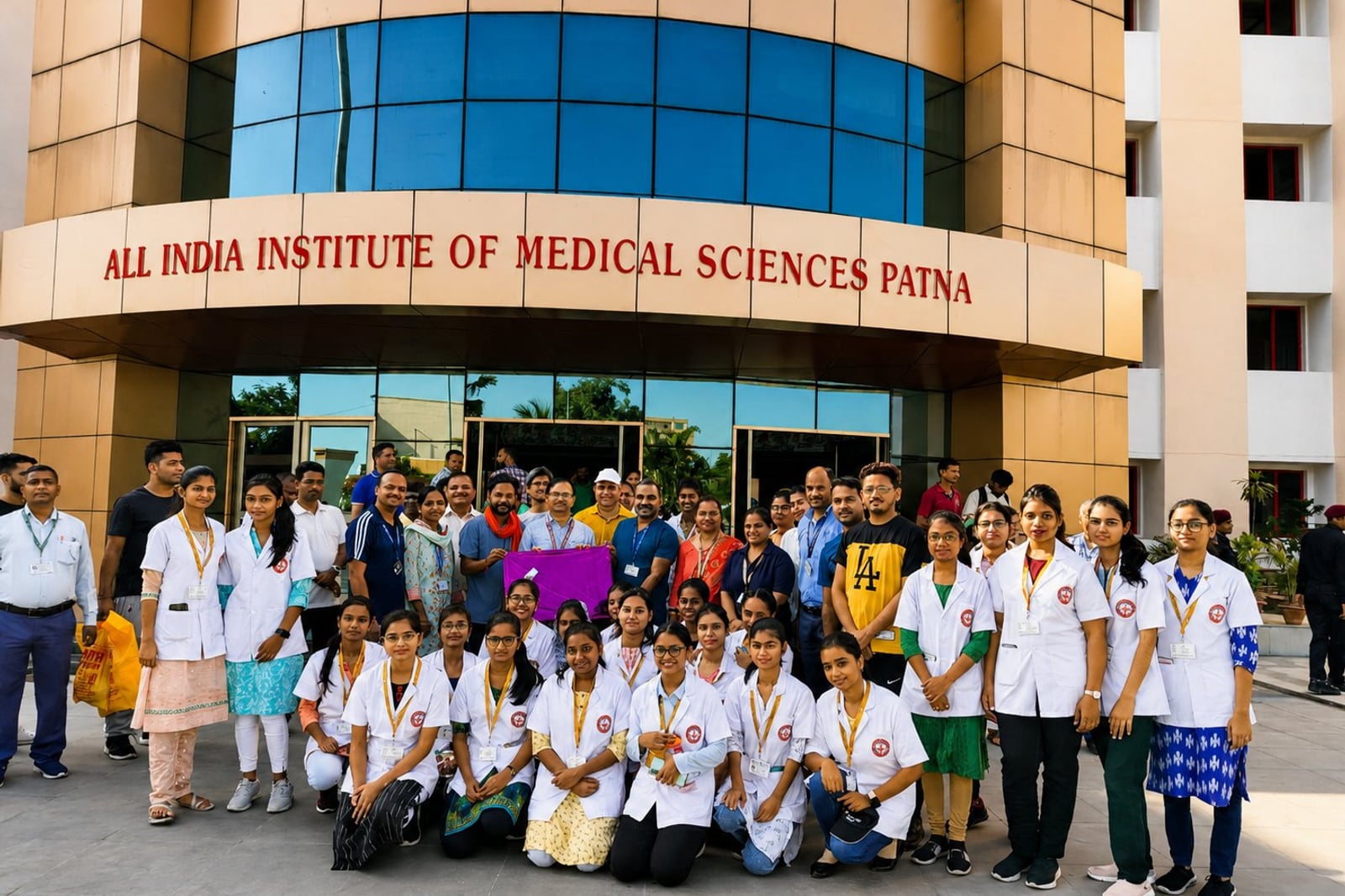 The main academic building of AIIMS Patna