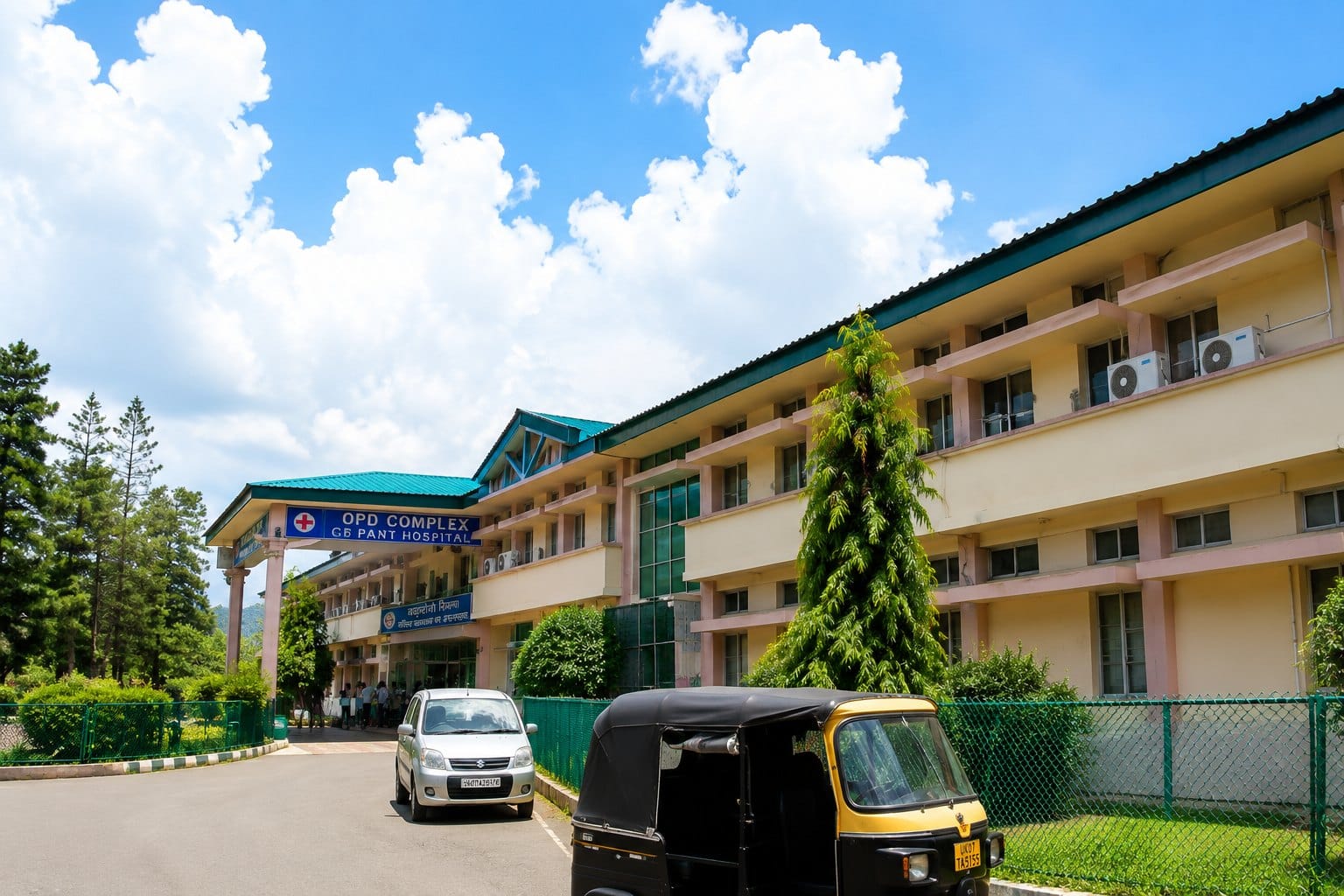 The GB Pant Hospital complex, the teaching hospital of ANIIMS, Port Blair