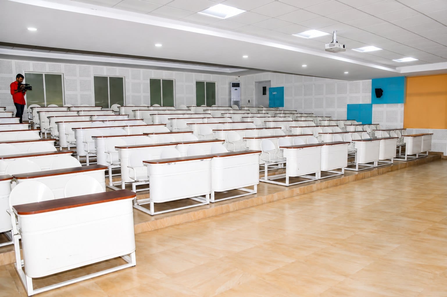 An examination hall at Apollo Institute of Medical Sciences and Research, Chittoor