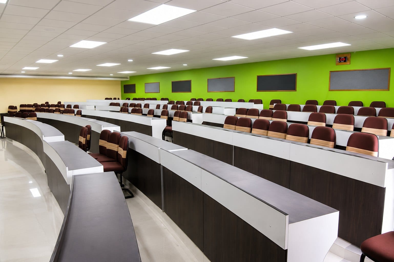 A lecture hall at ASRAM, Eluru