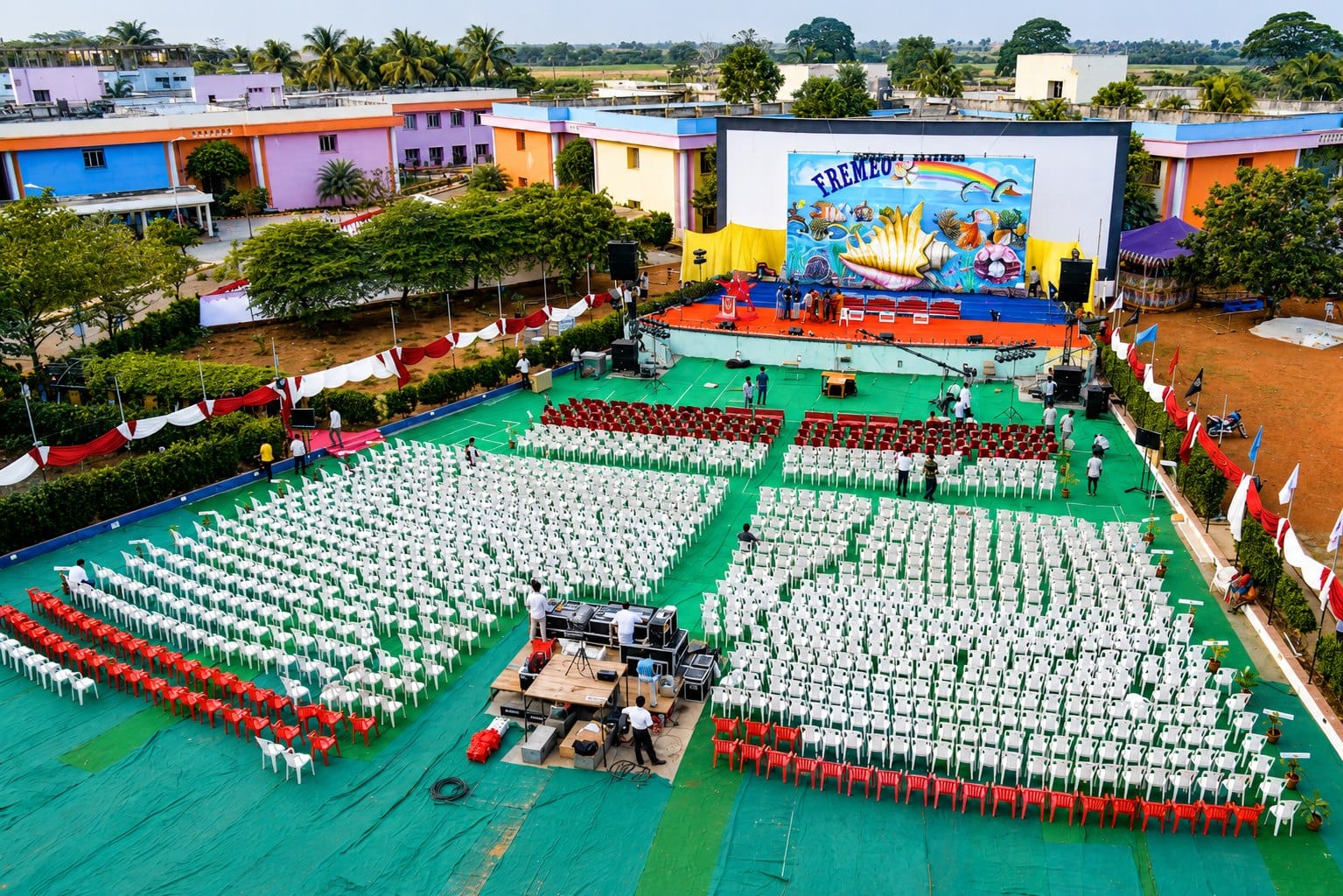 The ASRAM annual college fest at Eluru