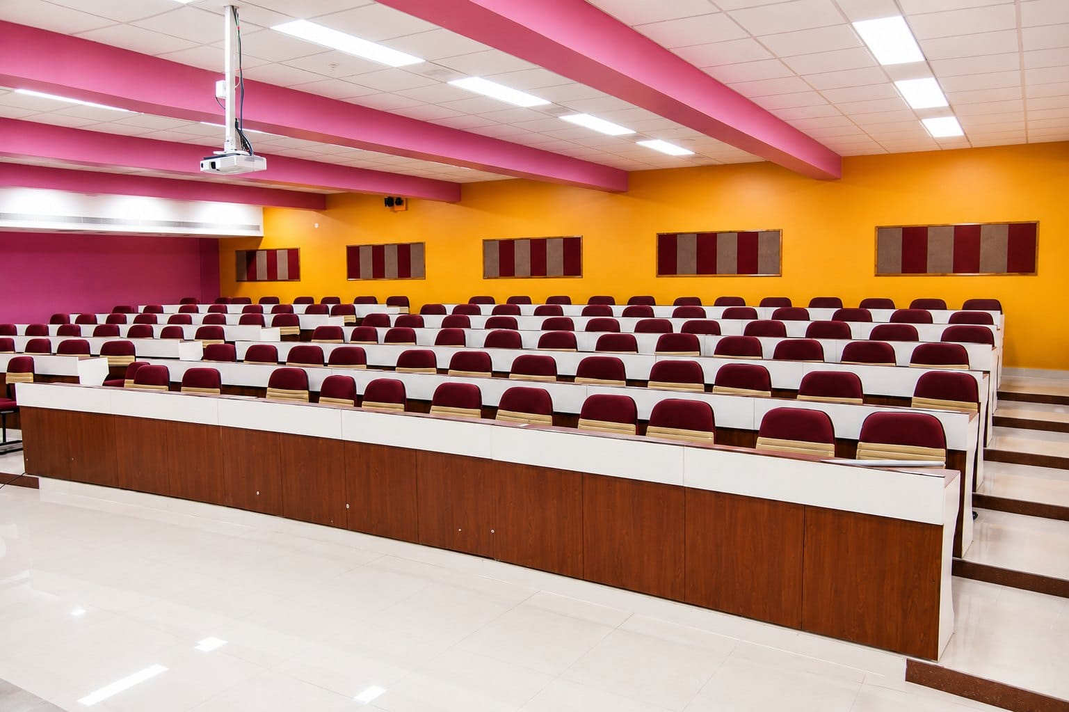 A lecture theatre at ASRAM, Eluru