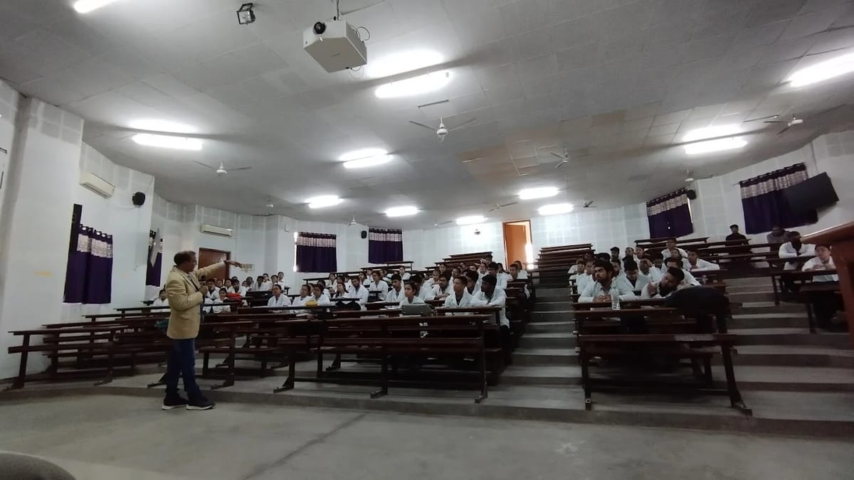 A Assam Medical College classroom