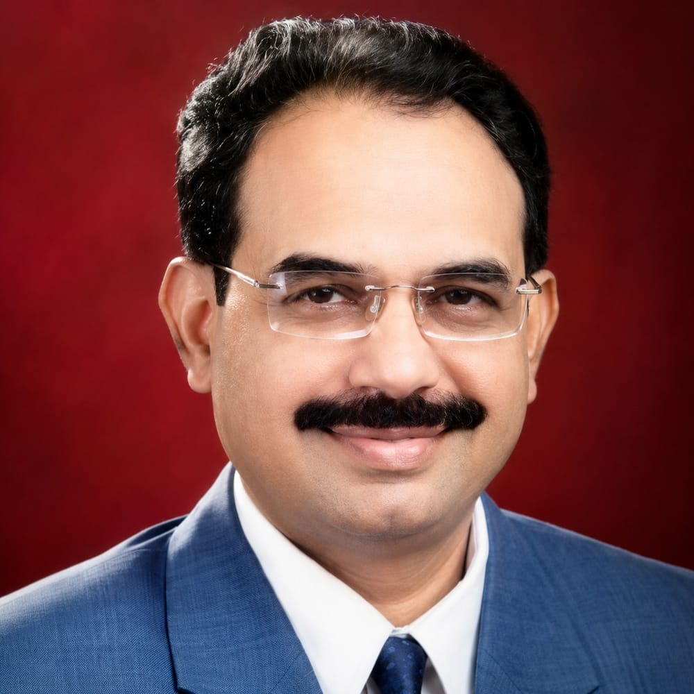 Portrait of Dr. Eknath Pawar, Dean
