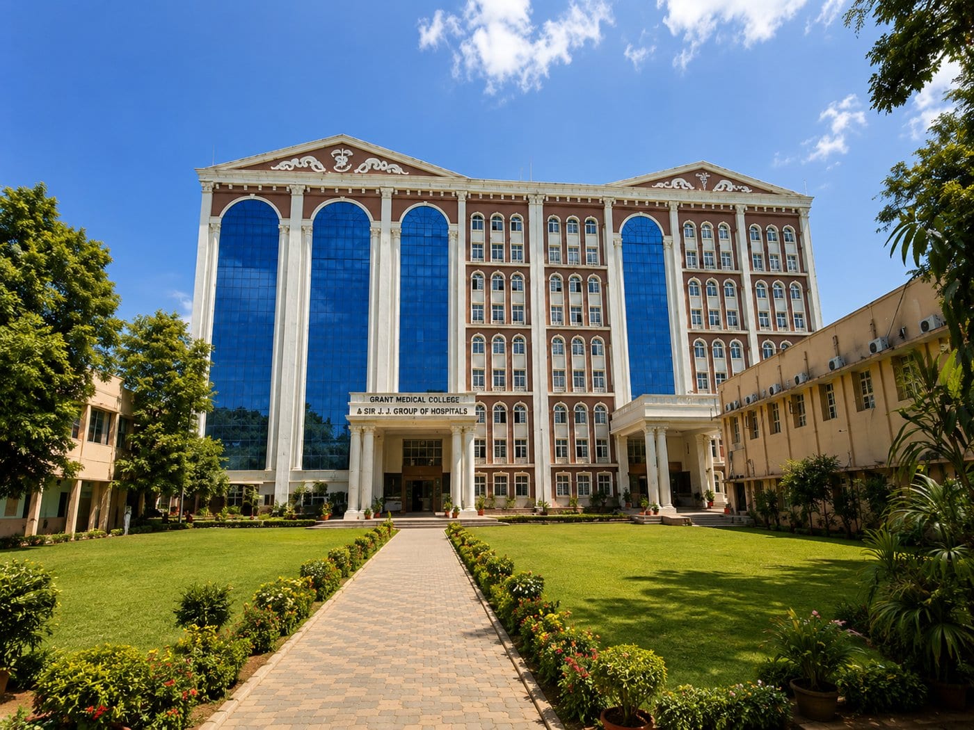 A BMCRI campus building, Bengaluru