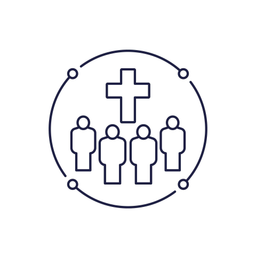Christian minority educational institution icon