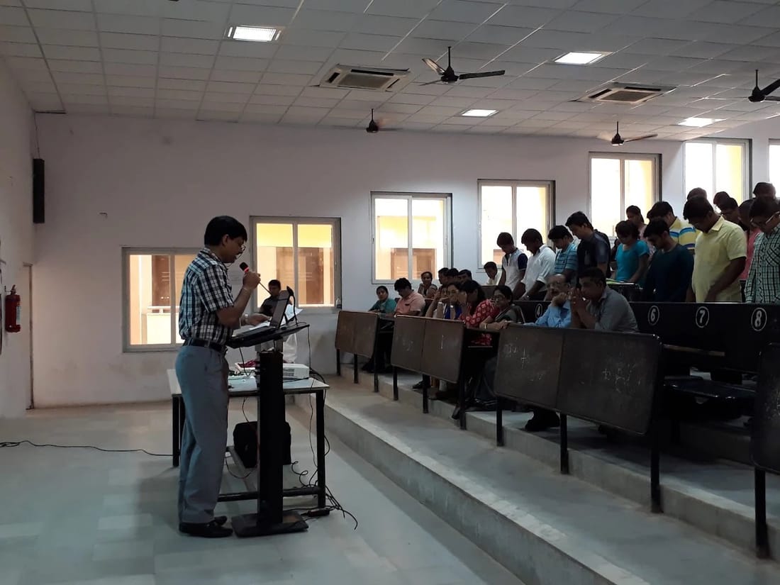 C U Shah Medical College auditorium, Surendranagar