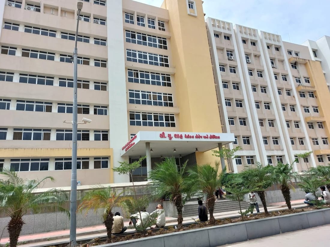 C U Shah (SRSH) Hospital, the teaching hospital at Surendranagar