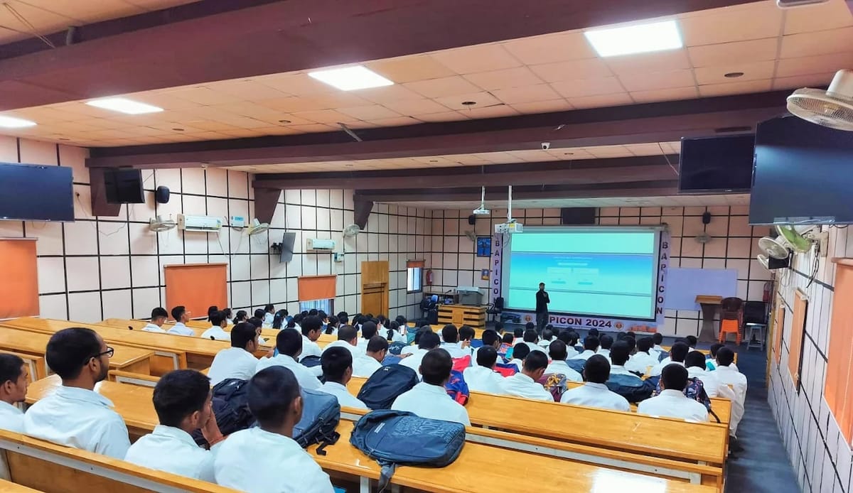 A Darbhanga Medical College classroom view, Darbhanga