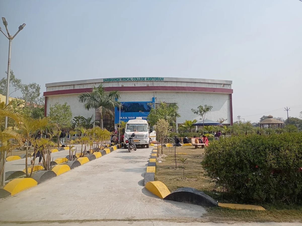 The Darbhanga Medical College auditorium, Darbhanga