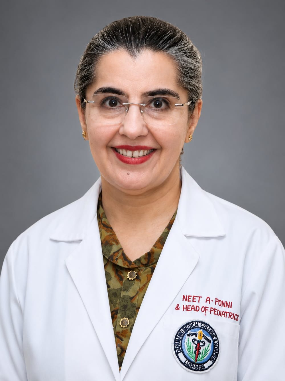 Portrait of Dr. Puneet Aulakh Pooni, Paediatrics