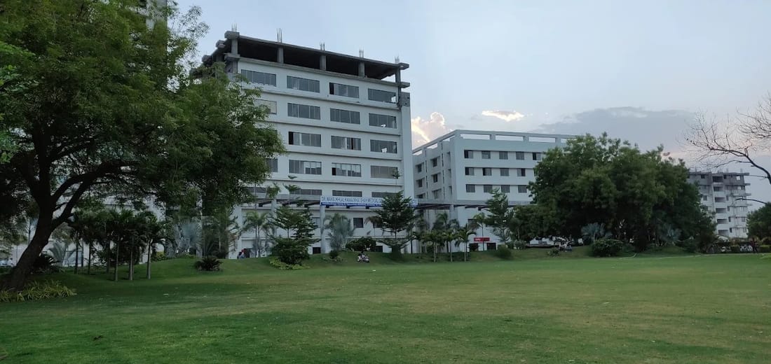 Smt. S.M.S. Multispecialty Hospital, the teaching hospital at Dr. M K Shah Medical College, Ahmedabad