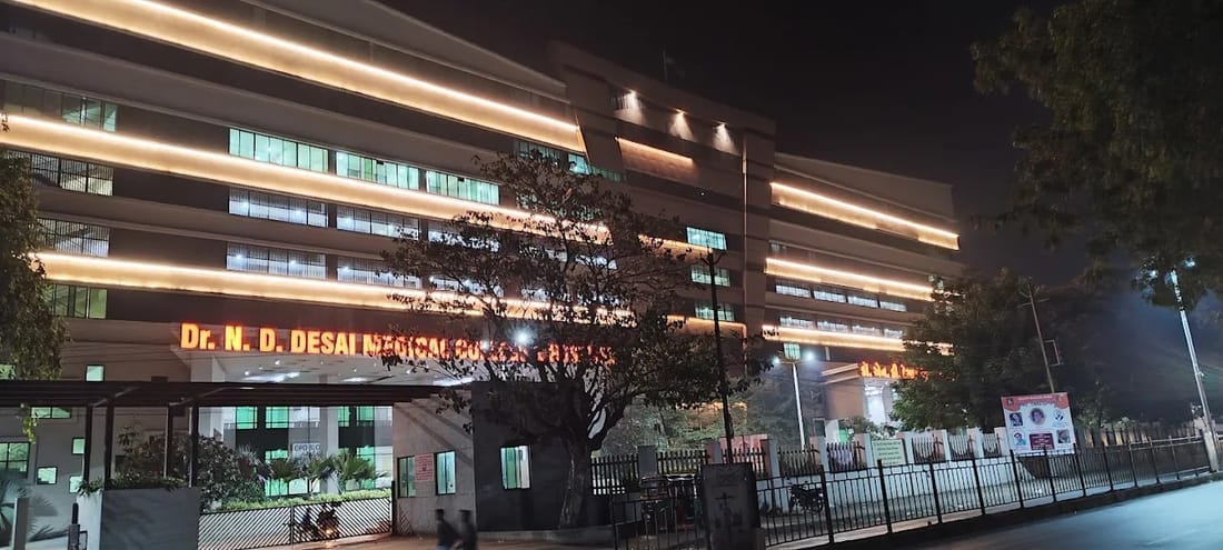Dr. N D Desai Faculty of Medical Science and Research campus and facilities, Nadiad