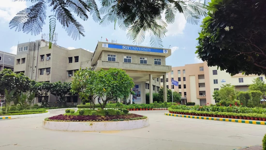 Faculty of Medicine and Health Sciences, SGT University campus building, Gurugram