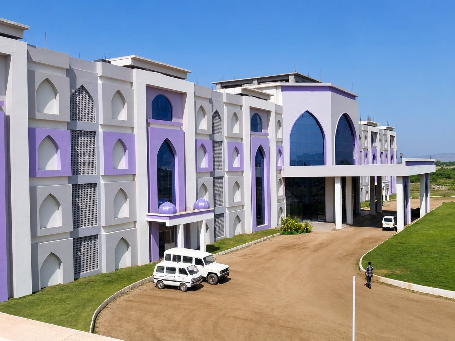A view of the Fathima Institute of Medical Sciences building, Kadapa