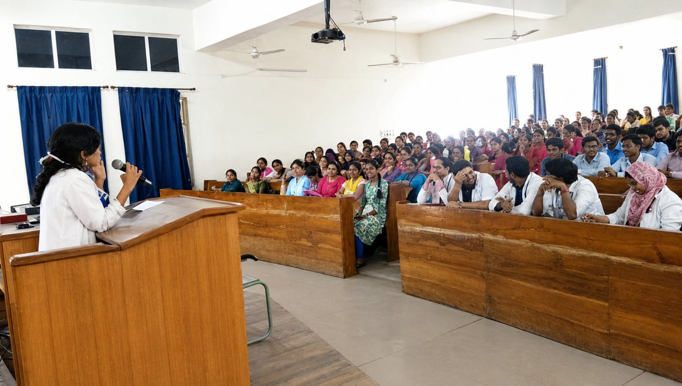 The Gandhi Medical College academic block