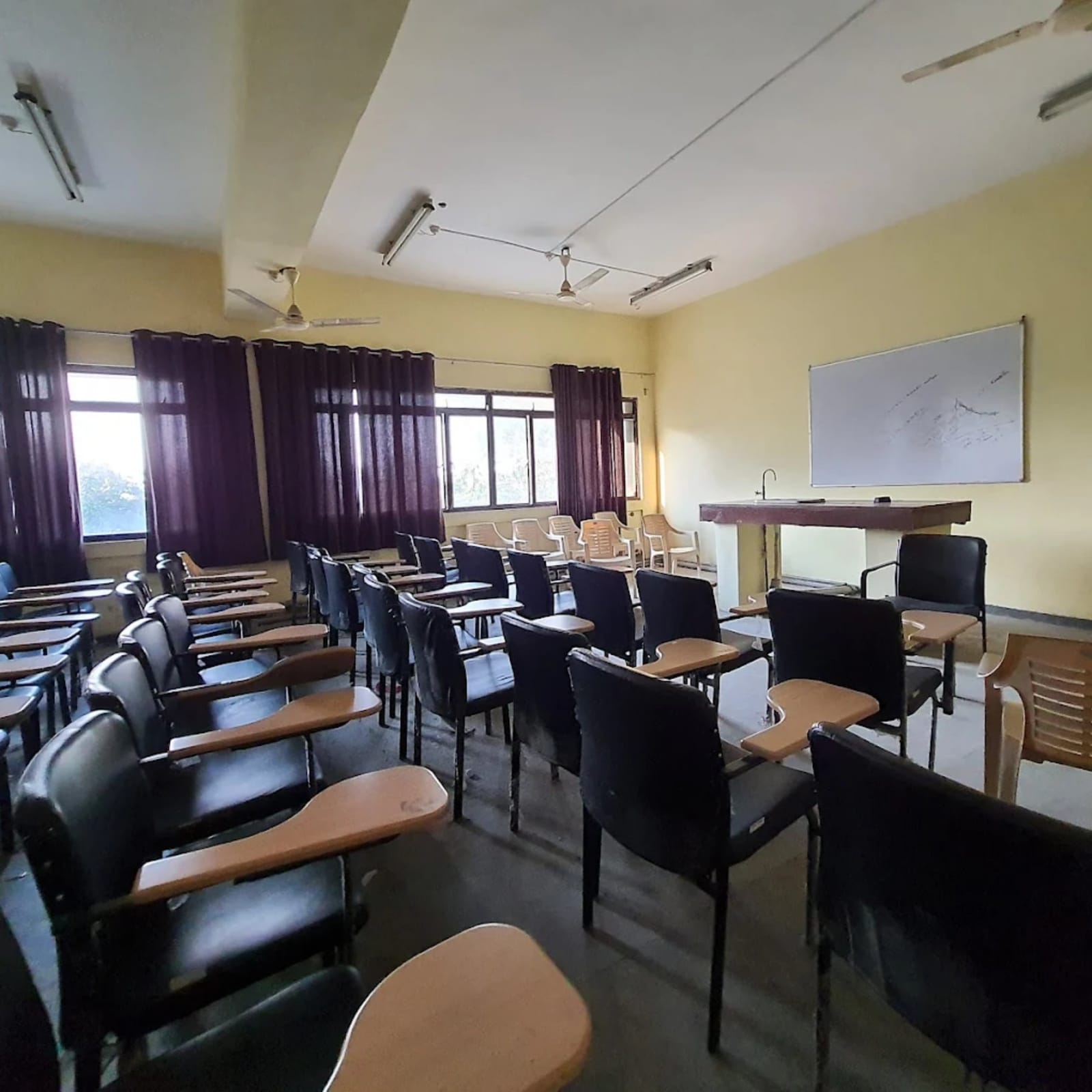A tutorial classroom at Gauhati Medical College, Guwahati