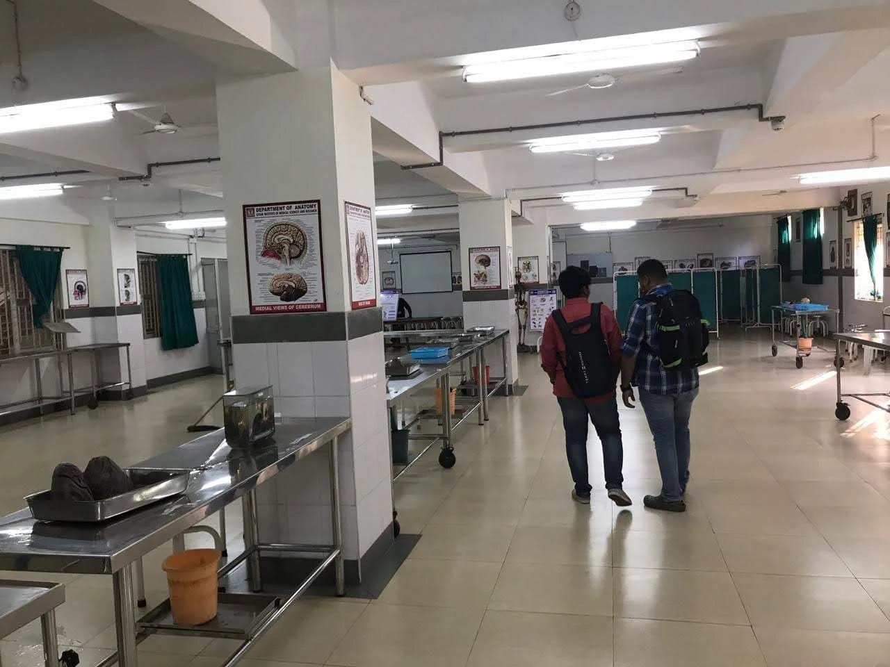 A museum and laboratory area at GIMSR, Visakhapatnam