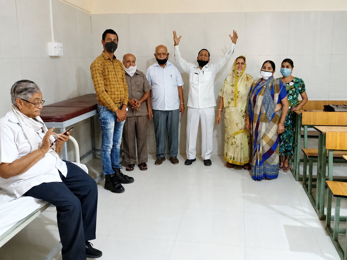 A skill / demonstration session at GMC Akola