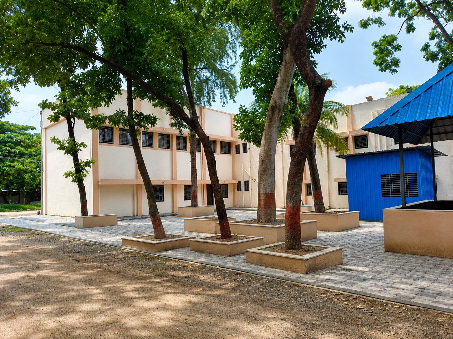 Buildings within the Daffrin Women's Hospital campus, GMC Amravati