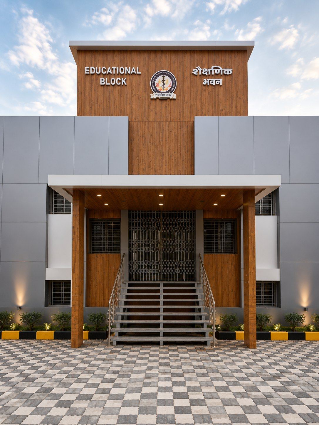 The Educational Block at GMC Amravati