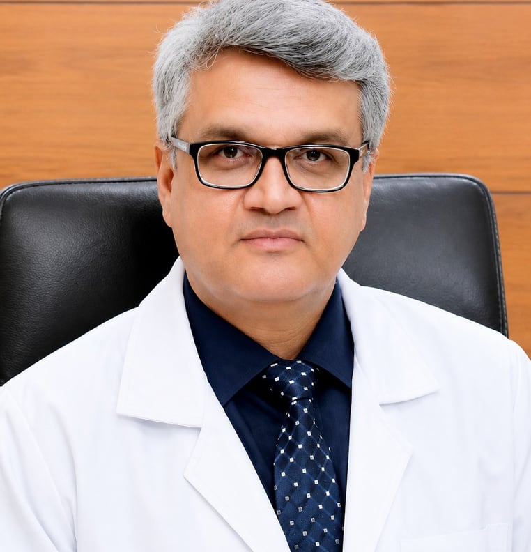 Portrait of Dr. Rajiv Devgan, Director Principal, GMC Amritsar