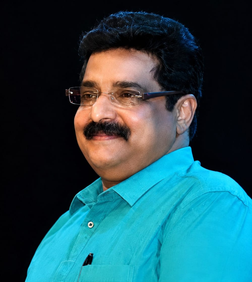 Portrait of Dr. Azad Moopen
