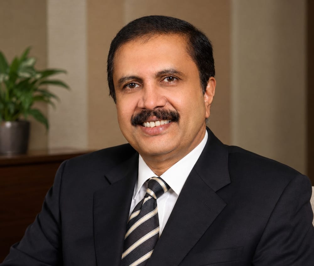 Portrait of Dr. Sajeeth Kumar, Principal