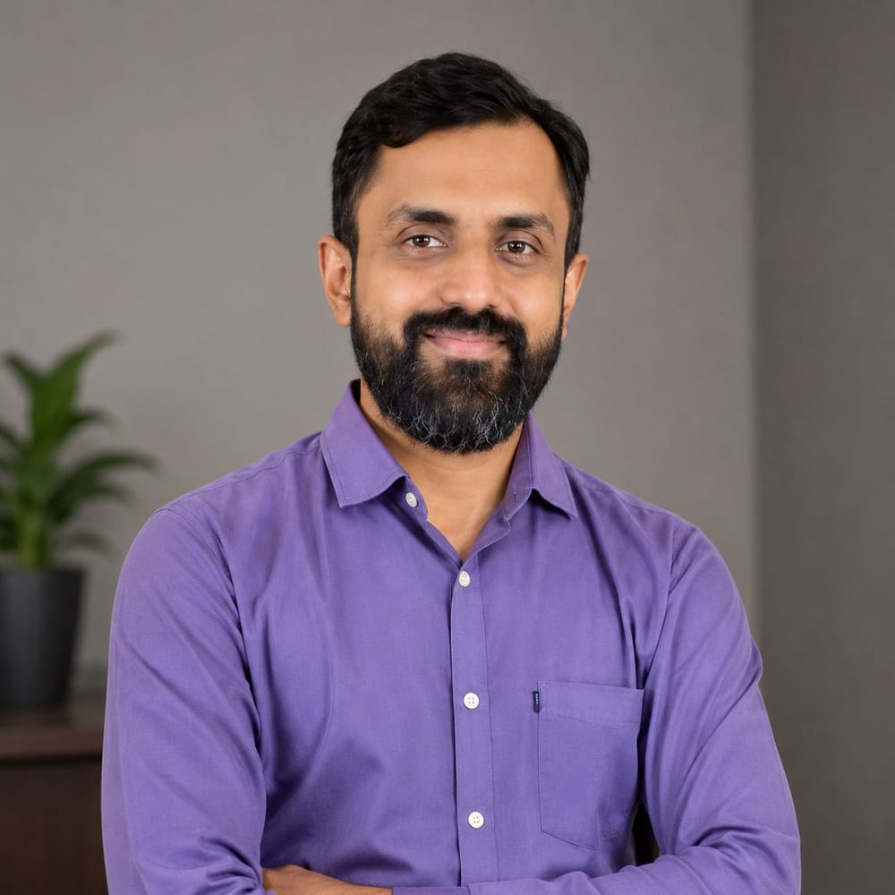 Portrait of Dr. Arunkumar A., Vice-Principal
