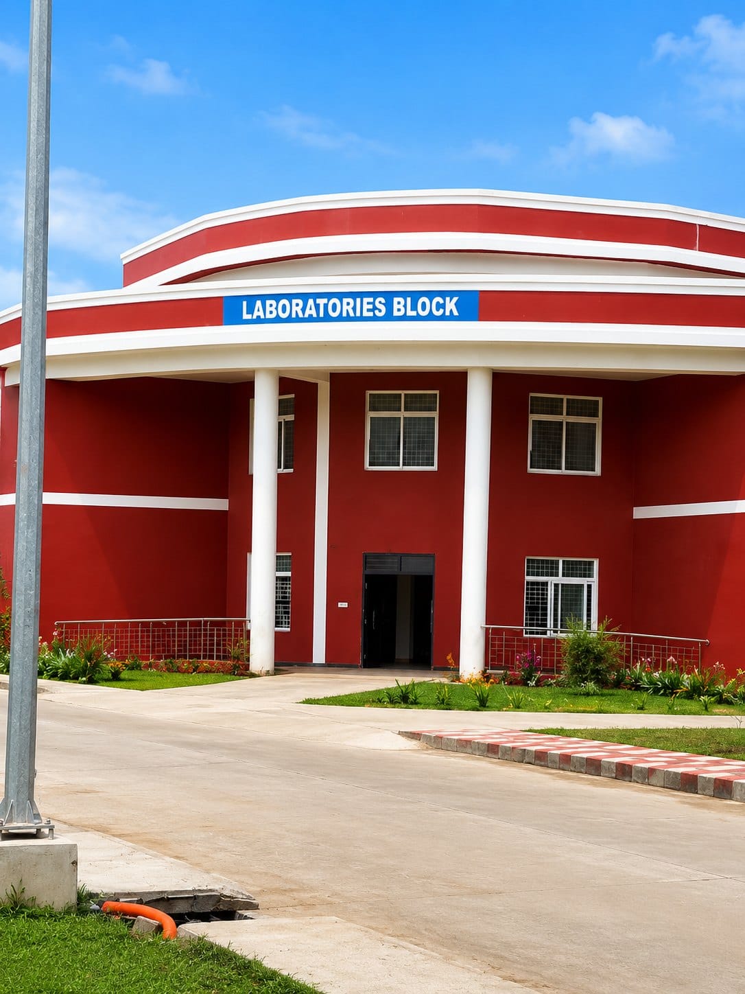 The Laboratories Block at Government Medical College, Machilipatnam