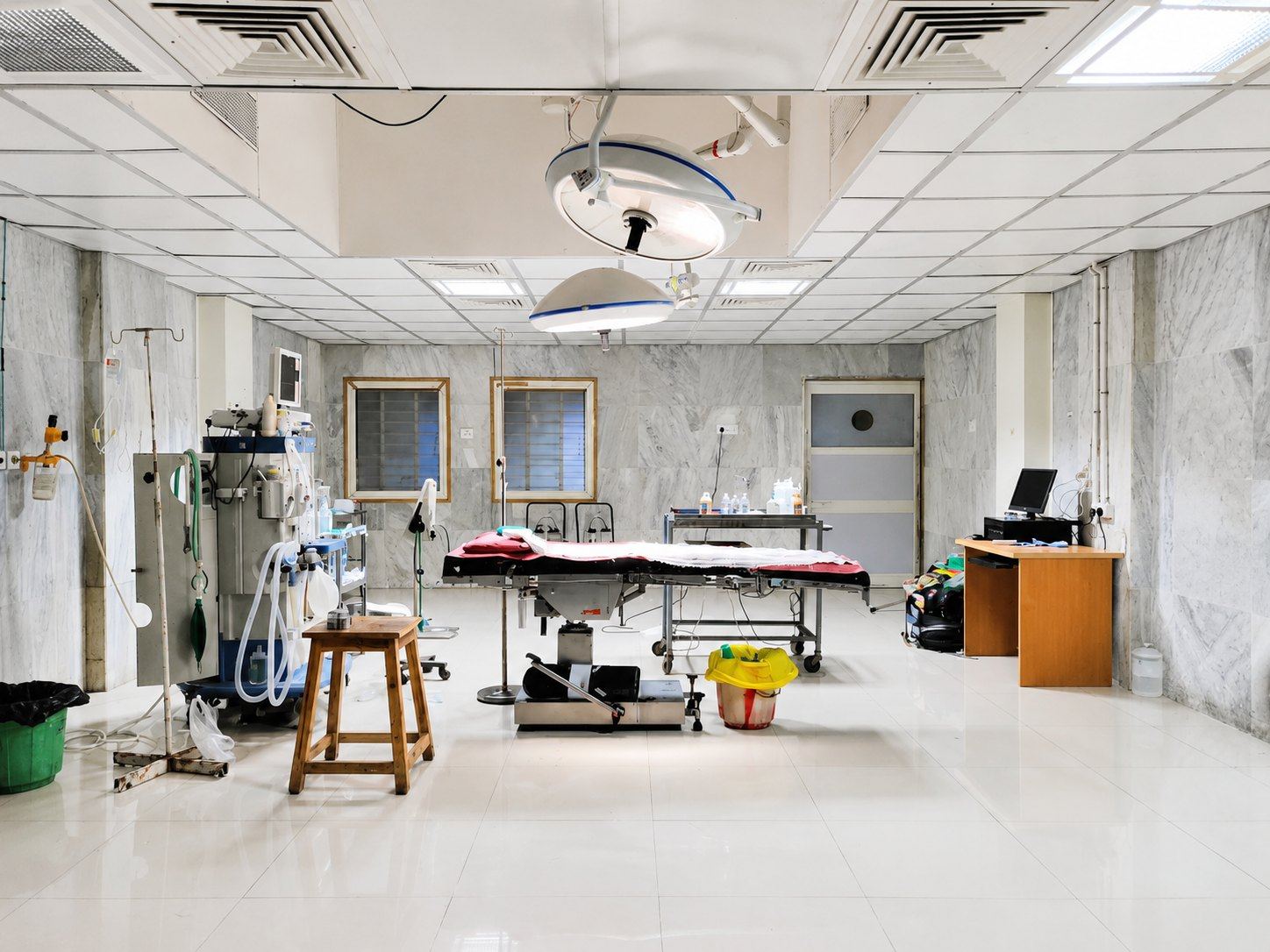 An operation theatre at GMC Miraj