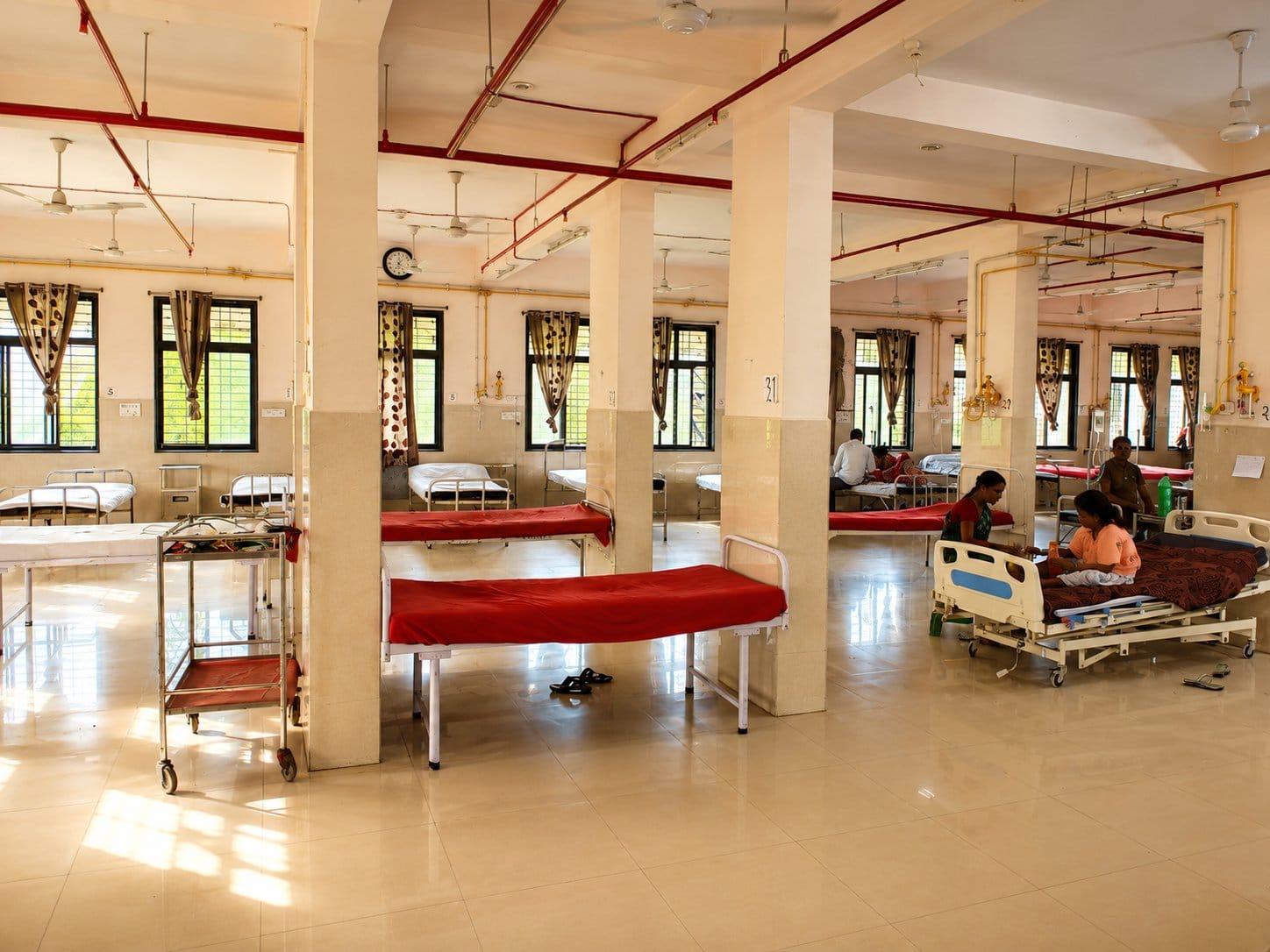 A hospital ward at GMCH Nagpur