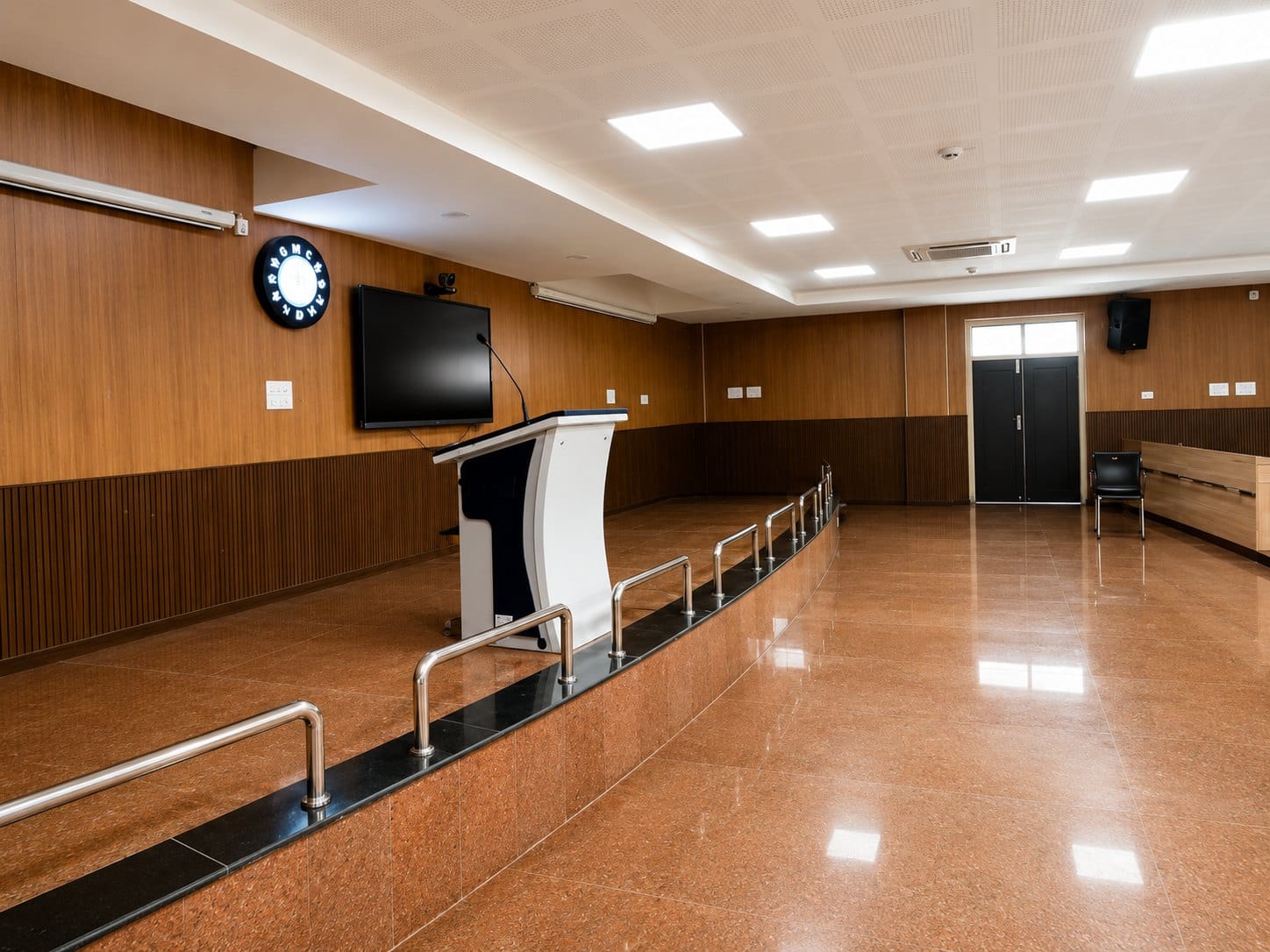 A seminar hall at Government Medical College, Nandyal