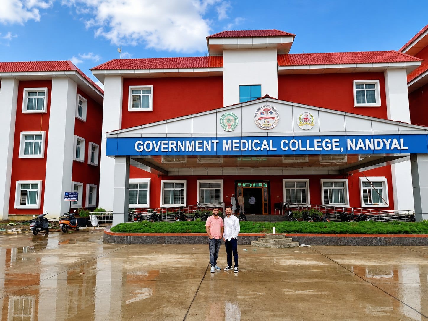 The Government Medical College, Nandyal entrance