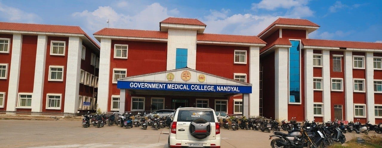 The Government Medical College, Nandyal building