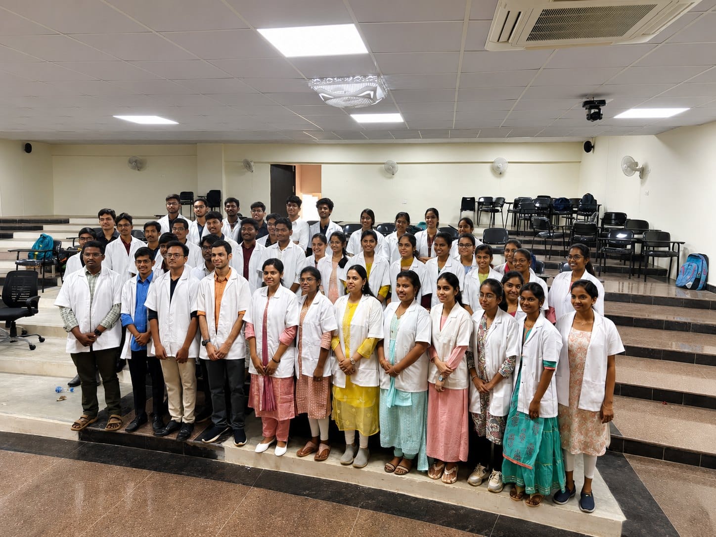 MBBS students at Government Medical College, Paderu