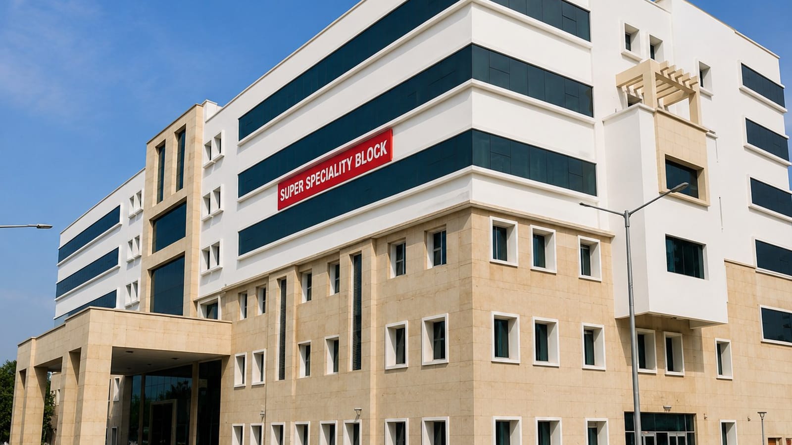The main building of Government Medical College, Patiala
