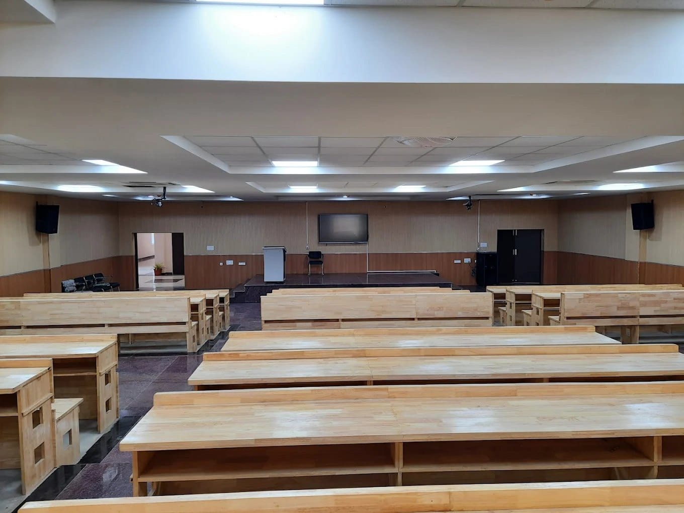 A lecture and seminar hall at Government Medical College, Rajamahendravaram