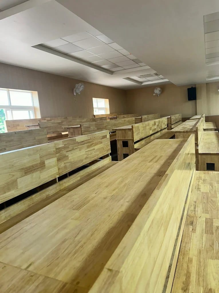 A lecture hall at Government Medical College, Rajamahendravaram