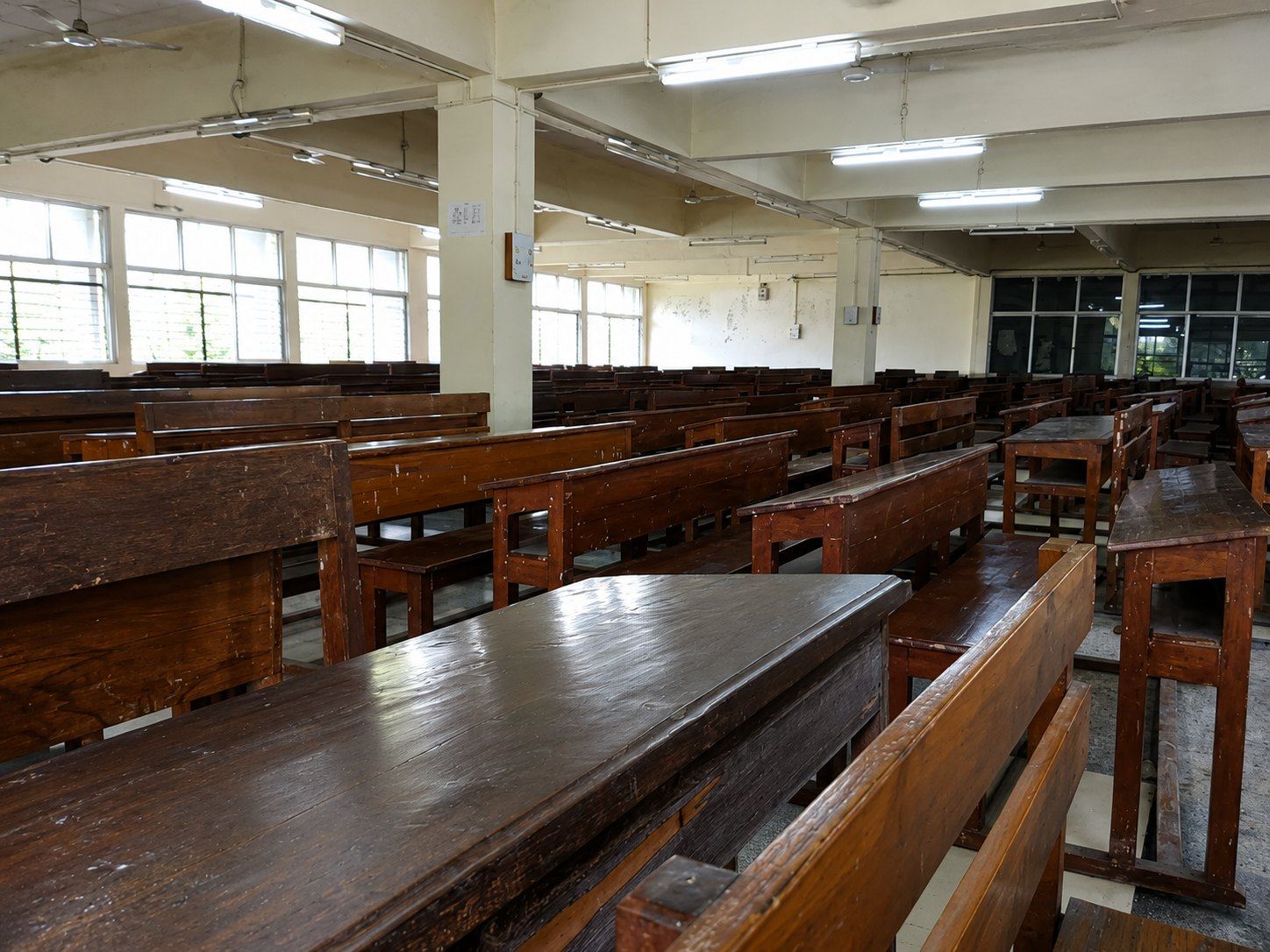 A theatre-style lecture hall at GMC Surat