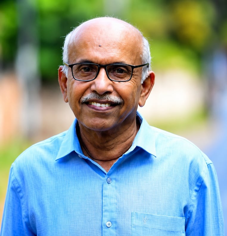 Portrait of Dr. M. R. Rajagopal