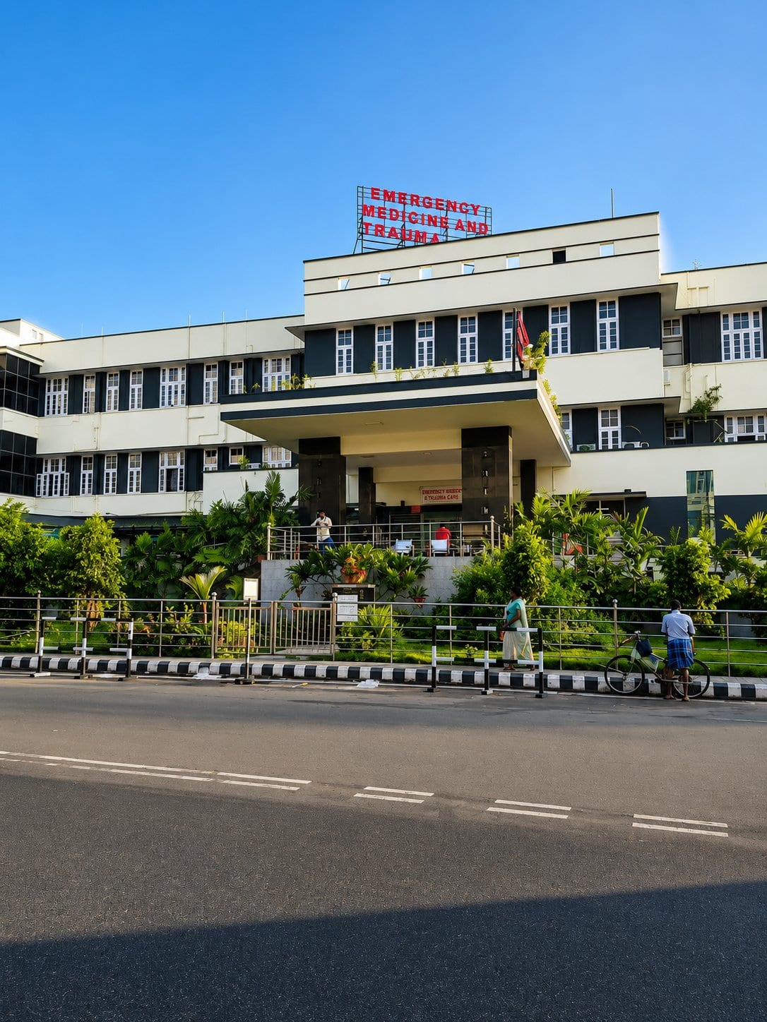 The Emergency / Trauma Care block at GMC Thiruvananthapuram