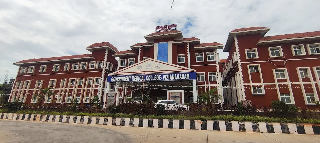 The Government Medical College, Vizianagaram main building