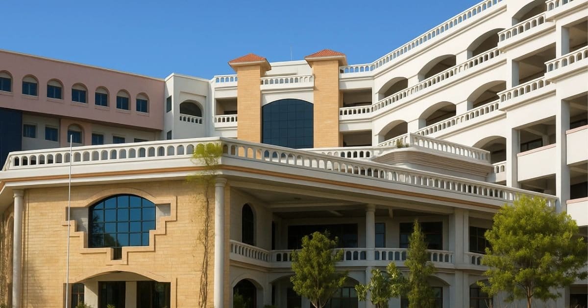 Government Medical College, Bhavnagar main campus and entrance, Bhavnagar