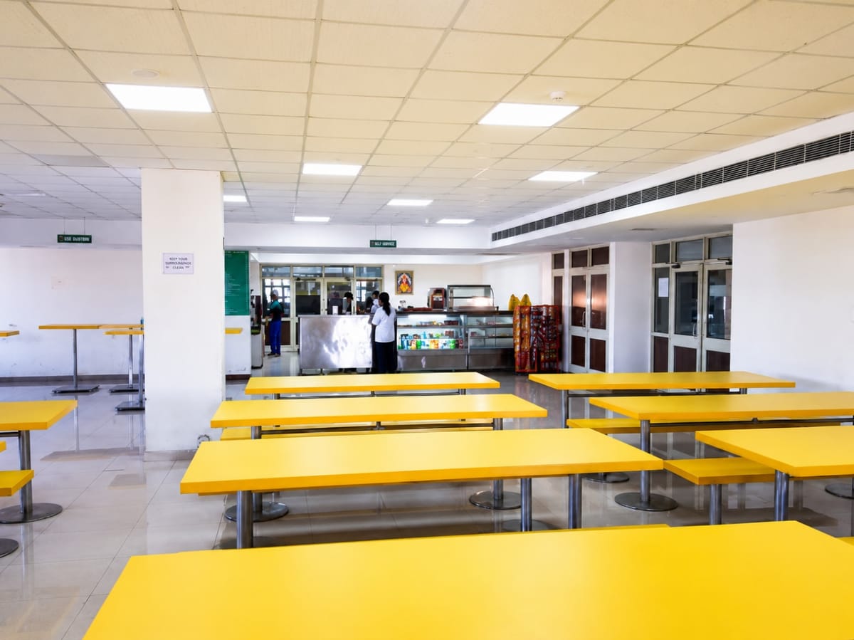 The Government Medical College & Hospital canteen frontage, Chandigarh