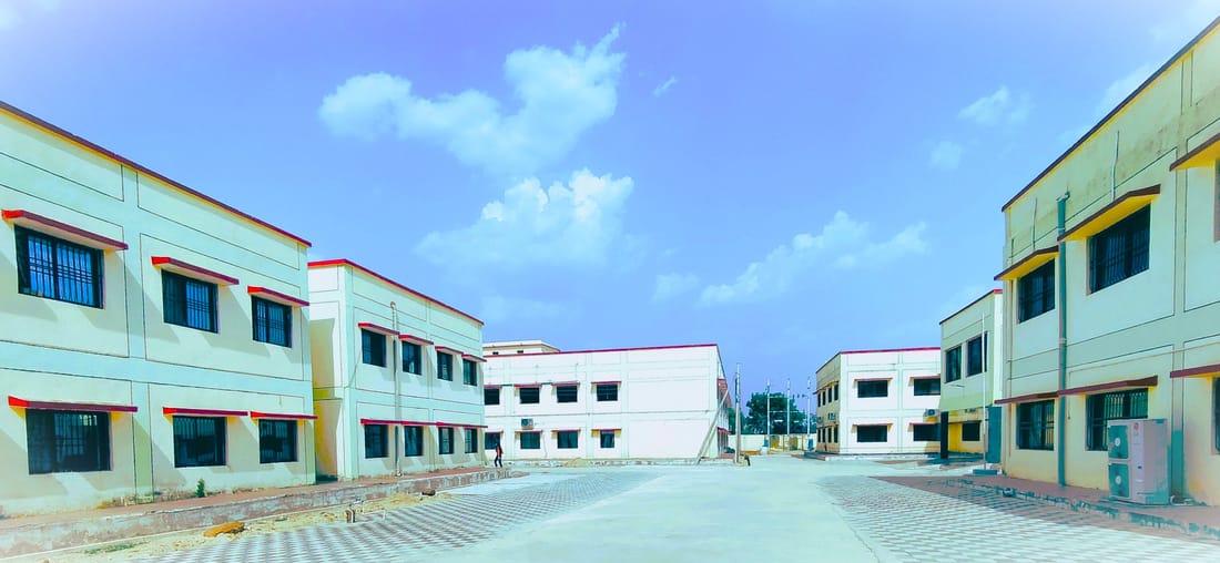 The Government Medical College, Kanker campus frontage