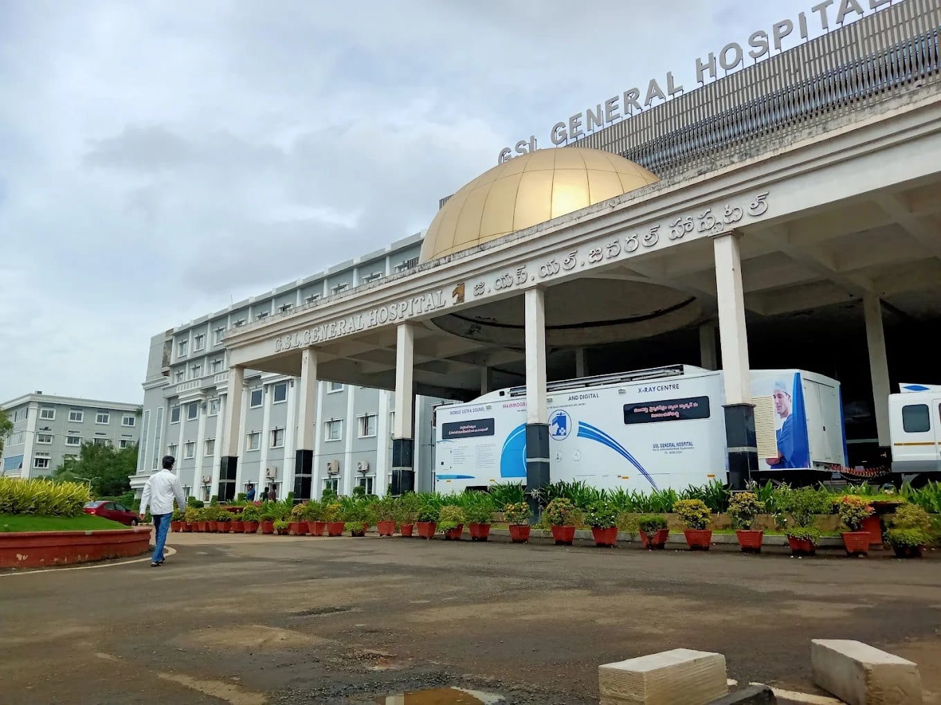 The GSL General Hospital building, Rajahmundry