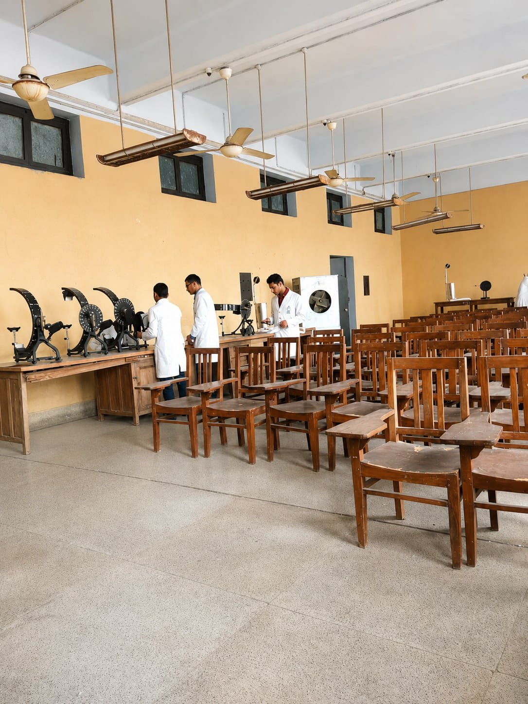A practical laboratory at GSVM Medical College, Kanpur