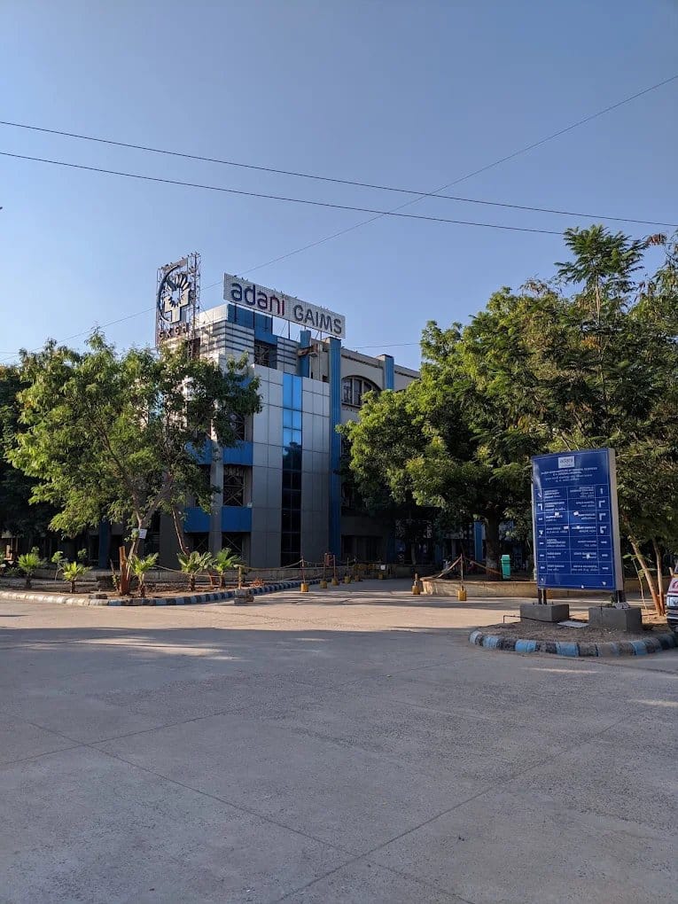 Gujarat Adani Institute of Medical Sciences campus building, Bhuj
