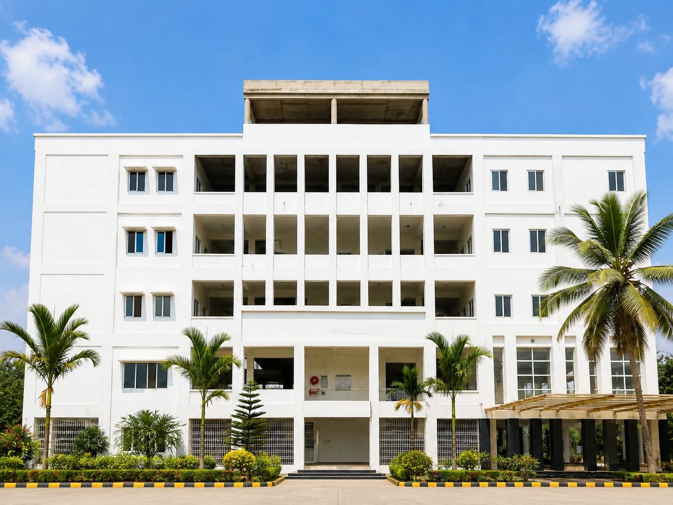 The Gayatri Vidya Parishad Institute of Health Care & Medical Technology (GVPIHC&MT) main building, Visakhapatnam